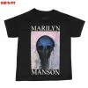 Children's T-shirt Marilyn Manson - Halloween Painted Hollywood - ROCK OFF -Cheap Gothic & Punk Shop 0 121035 002