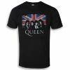 Men's T-shirt Queen - Union Jack - ROCK OFF -Cheap Gothic & Punk Shop 110722 ddw044