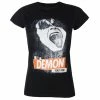 T-shirt Metal Women's Kiss - The Demon Rock God - ROCK OFF -Cheap Gothic & Punk Shop 112960 a predni snimek 002
