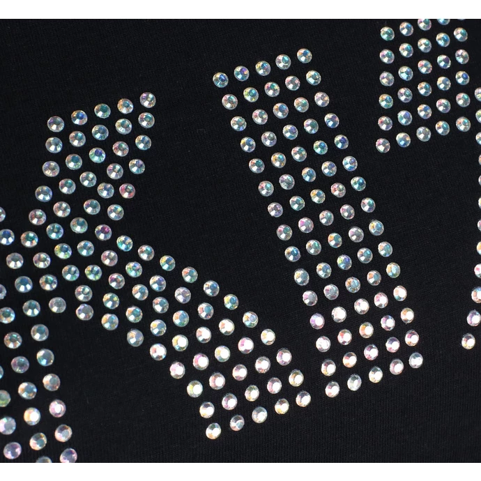 T-shirt Metal Women's Kiss - Logo Diamante - ROCK OFF 7 T-shirt Metal Women's Kiss - Logo Diamante - ROCK OFF - Image 5