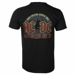 T-shirt Metal Men's AC-DC - Hard As Rock F&B - ROCK OFF