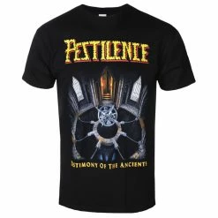 T-shirt Metal Men's Pestilence - TESTIMONY OF THE ANCIENTS - PLASTIC HEAD