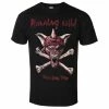 T-shirt Metal Men's Running Wild - UNDER JOLLY ROGER - PLASTIC HEAD