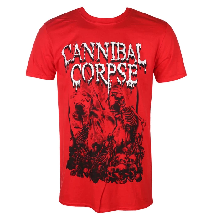 T-shirt Metal Men's Cannibal Corpse - PILE OF SKULLS 2018 - PLASTIC HEAD 3 T-shirt Metal Men's Cannibal Corpse - PILE OF SKULLS 2018 - PLASTIC HEAD