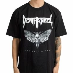 T-shirt Metal Men's Death Angel - Evil Divide Moth - INDIEMERCH