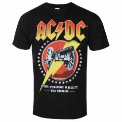 T-shirt Metal Men's AC-DC - For Those About To Rock - LOW FREQUENCY