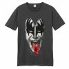 T-shirt Metal Men's Kiss - DEMON FACE - AMPLIFIED -Cheap Gothic & Punk Shop 117759 amplified kiss kissdemonsface 158340894310