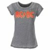 Women's T-shirt AC / DC - Logo - ROCK OFF