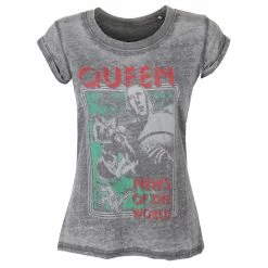Women's T-shirt Queen - News Of The World - ROCK OFF