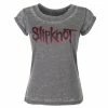 Women's T-shirt Slipknot - Logo - ROCK OFF -Cheap Gothic & Punk Shop 118997 017
