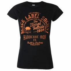 Women's T-shirt BLACK LABEL SOCIETY - HARDCORE HELLRIDE - PLASTC HEAD