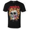 Men's T-shirt Metallica - Flower Skull - Red Logo - Black -Cheap Gothic & Punk Shop 119311 s034