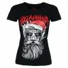 Women's T-shirt METALSHOP - Santa -Cheap Gothic & Punk Shop 121012 005