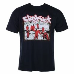 Men's T-shirt Slipknot - 20th Anni - Red Jump Suits - NAVY - ROCK OFF