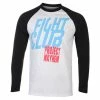 Men's T-shirt With Long Sleeves Fight Club - Project Mayhem - Baseball - HYBRIS