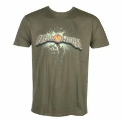 Men's T-shirt HELLOWEEN - Unarmed - Khaki - NUCLEAR BLAST