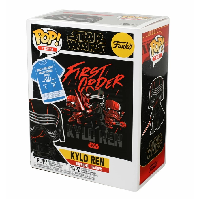 Set (figure+t-shirt) Star Wars - Episode IX - POP! - Kylo Rhine (Supreme Leader) 5 Set (figure+t-shirt) Star Wars - Episode IX - POP! - Kylo Rhine (Supreme Leader) - Image 3