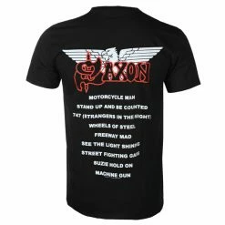Men's T-shirt SAXON - WHEELS OF STEEL - RAZAMATAZ -Cheap Gothic & Punk Shop 124799 a029