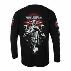 Men's T-shirt Long Sleeve DARK FUNERAL - SOCIAL DISTANCING - RAZAMATAZ -Cheap Gothic & Punk Shop 124866 sa002