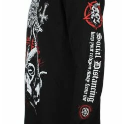 Men's T-shirt Long Sleeve DARK FUNERAL - SOCIAL DISTANCING - RAZAMATAZ -Cheap Gothic & Punk Shop 124866 sa004