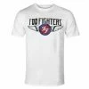 Men's T-shirt Foo Fighters - Flash Wings - WHT - ROCK OFF -Cheap Gothic & Punk Shop 125373 w016