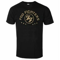 Men's T-shirt Foo Fighters - Arched Stars - Black - ROCK OFF