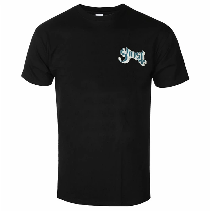 Men's T-shirt Ghost - Pocket Logo - Black - ROCK OFF 3 Men's T-shirt Ghost - Pocket Logo - Black - ROCK OFF