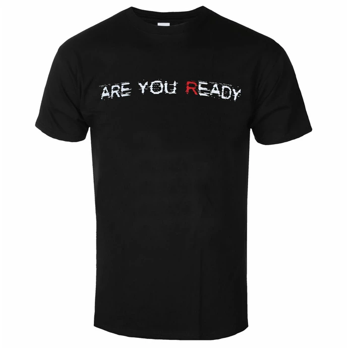 Men's T-shirt Disturbed - Are You Ready - Black - ROCK OFF 3 Men's T-shirt Disturbed - Are You Ready - Black - ROCK OFF