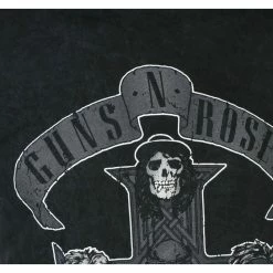 Men's T-shirt Guns N' Roses - Monochrome Cross - BL Dip-Dye - ROCK OFF -Cheap Gothic & Punk Shop 126219 aaw027