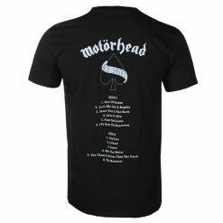 Men's T-shirt Motörhead - Ace Of Spades - Tracklist BL - ROCK OFF -Cheap Gothic & Punk Shop 126228 aw004