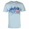 Men's T-shirt John Lennon - NYC Skyline LHT BLUE - ROCK OFF -Cheap Gothic & Punk Shop 126246 aaw023