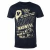 Men's T-shirt Madness - Shut Up NAVY - ROCK OFF -Cheap Gothic & Punk Shop 126250 aaw028
