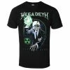 Men's T-shirt Megadeth - Vic Target RIP Anniversary Uni BL - ROCK OFF -Cheap Gothic & Punk Shop 126251 wq035