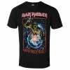 Men's T-shirt Iron Maiden - World Piece To Ur '83 V1 BL - ROCK OFF -Cheap Gothic & Punk Shop 126270 wq019