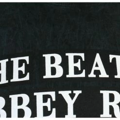 Men's T-shirt Beatles - ABBEY Road Sign BL Dip-Dye - ROCK OFF -Cheap Gothic & Punk Shop 126286 sa023