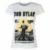 Women's T-shirt Bob Dylan - Slow Train WHT - ROCK OFF -Cheap Gothic & Punk Shop 126306 aaw019