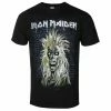 Men's T-shirt Iron Maiden - Eddie 40th Anniversary BL - ROCK OFF -Cheap Gothic & Punk Shop 126311 sa029