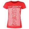 Women's T-shirt Joy Division - Unknown Pleasures FP RED - ROCK OFF 1 Women's T-shirt Joy Division - Unknown Pleasures FP RED - ROCK OFF -Cheap Gothic & Punk Shop 126313 aaw015