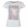 Women's T-shirt Joy Division - Space HEATHER - ROCK OFF