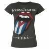 Women's T-shirt Rolling Stones - Havana Cuba CHAR - ROCK OFF