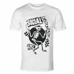 Men's T-shirt Social Distortion - Speakeasy Checkerboard WHT - ROCK OFF