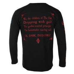 Men's T-shirt With Long Sleeves Cradle Of Filth - Existence Band -Cheap Gothic & Punk Shop 126862 033