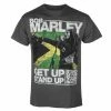 Men's T-shirt Bob Marley - Get Up - Grau -Cheap Gothic & Punk Shop 127557 sa047
