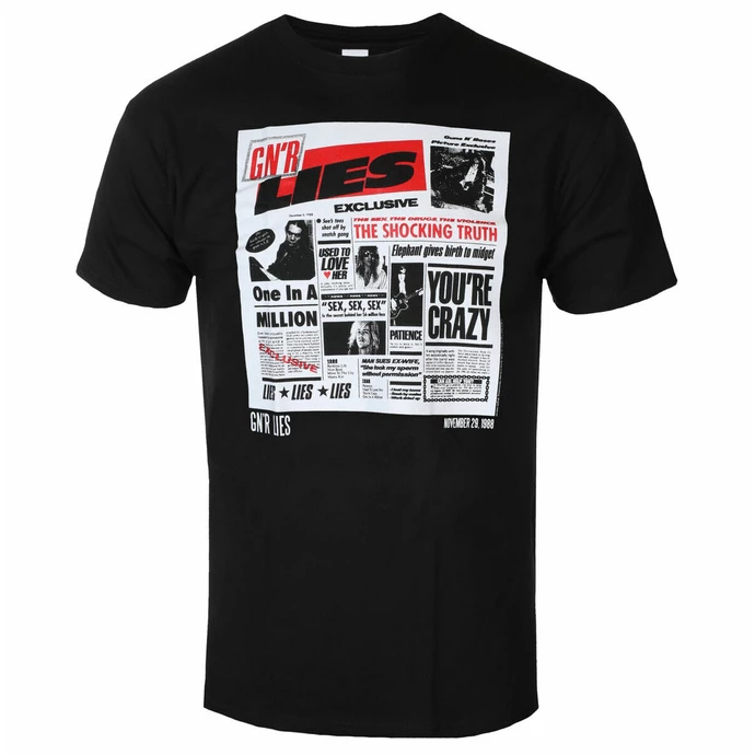 Men's T-shirt Guns N' Roses - Lies 30th Anniversary 3 Men's T-shirt Guns N' Roses - Lies 30th Anniversary