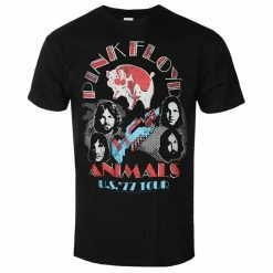 Men's T-shirt Pink Floyd - Animals US Tour 1977 - Black