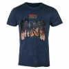 Men's T-shirt KISS - Destroyer - Snow Wash NAVY - ROCK OFF