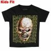 Children's T-shirt Iron Maiden - Big Trooper Head - BLACK - ROCK OFF