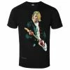 Men's T-shirt Nirvana - Kurt Cobain - Guitar Photo Colour - BLACK - ROCK OFF