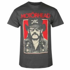 Men's T-shirt Motörhead - Lemmy - Charcoal - ROCK OFF
