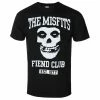Men's T-shirt Misfits - Fiend Club - BLACK - ROCK OFF